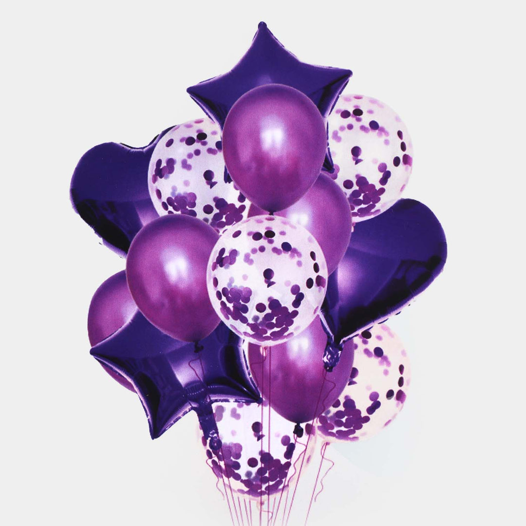 Foil Mix Balloon Birthday Party Decoration 14Pcs/pack