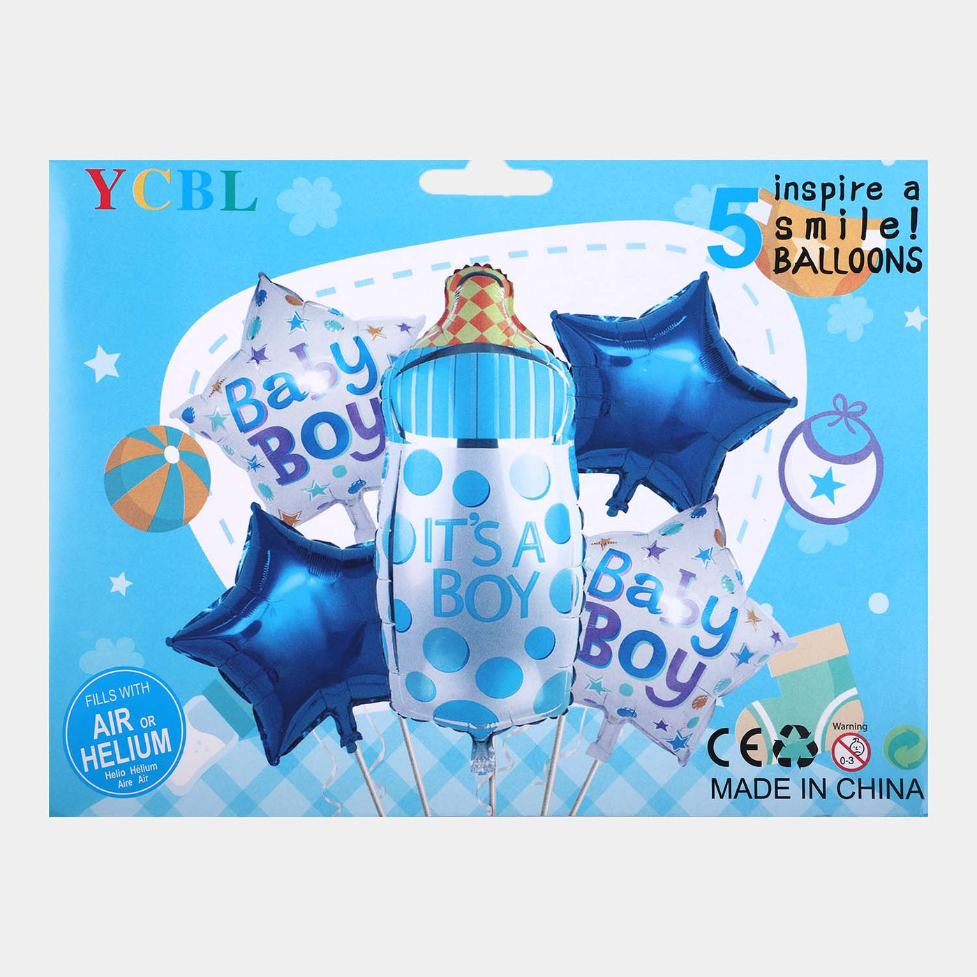 Feedar Foil Balloon | 5 Pcs