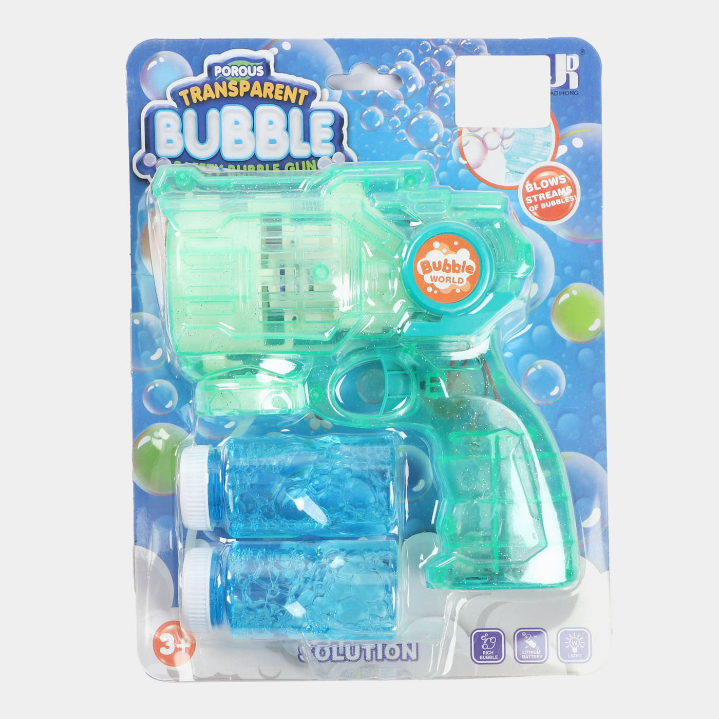 Transparent Automatic Bubble Gun