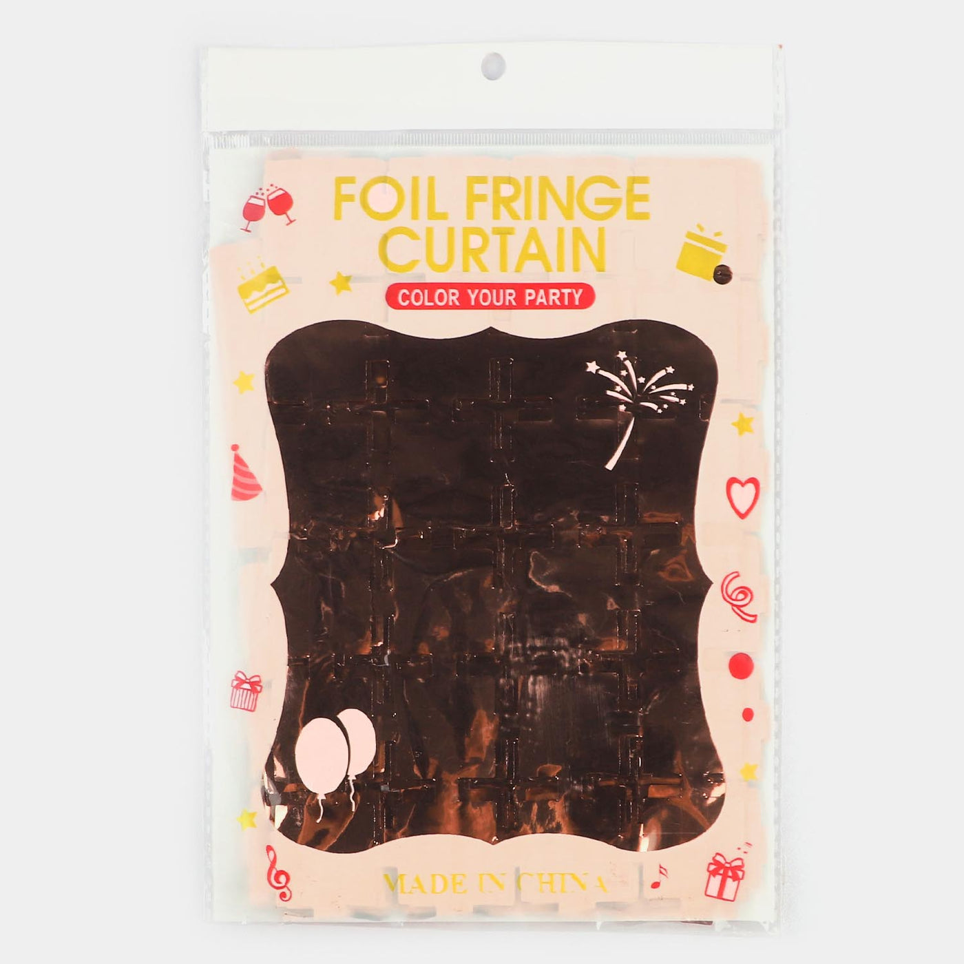 Foil Fringe Curtain Collection, Party Place & Home Decoration