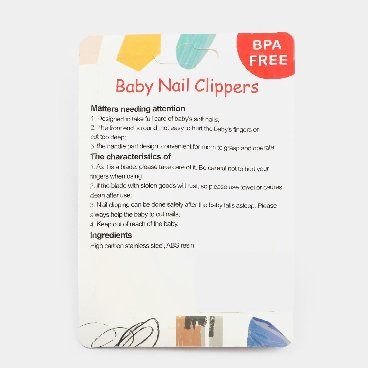 Baby Nail Cutter -D-Green