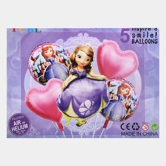 Character Foil Balloon | 5 Pcs