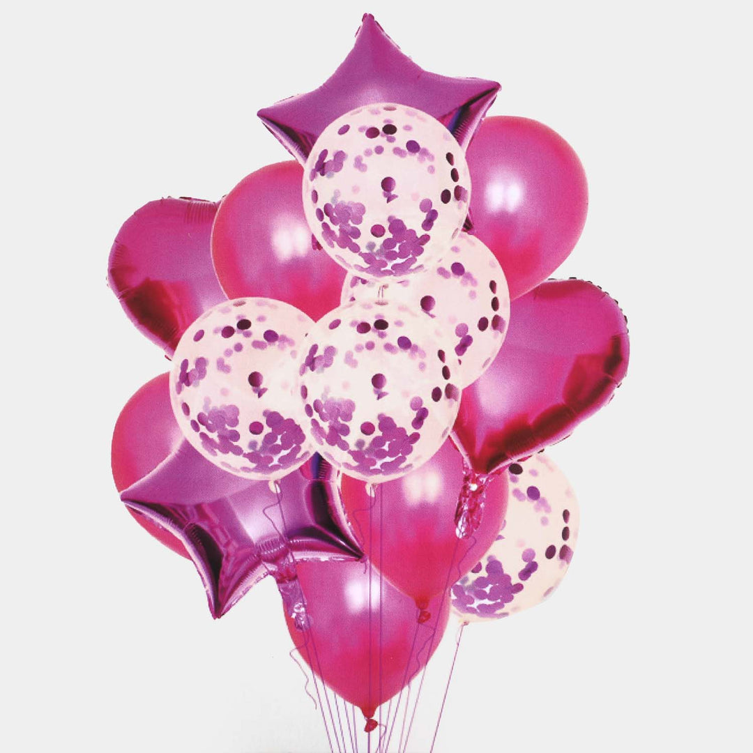 Foil Mix Balloon Birthday Party Decoration 14Pcs/pack