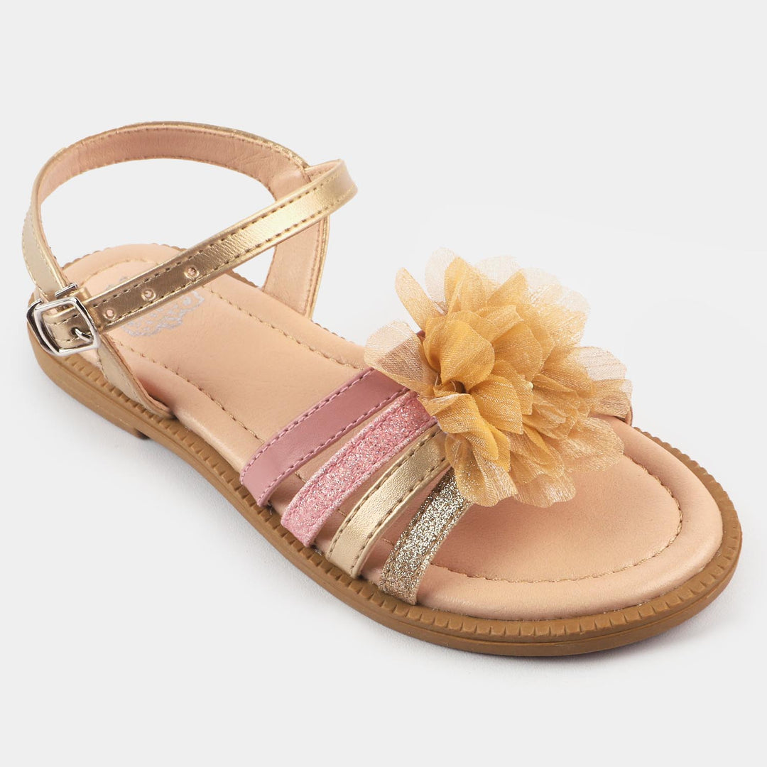 Girls Sandals 456-64-Golden