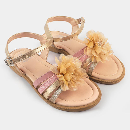 Girls Sandals 456-64-Golden