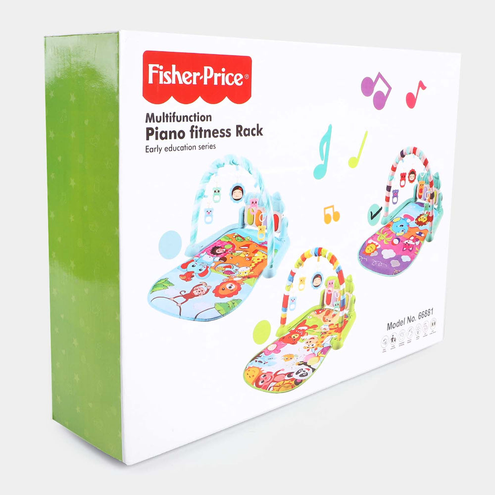 Multifunction Baby Piano Fitness Rack With Music