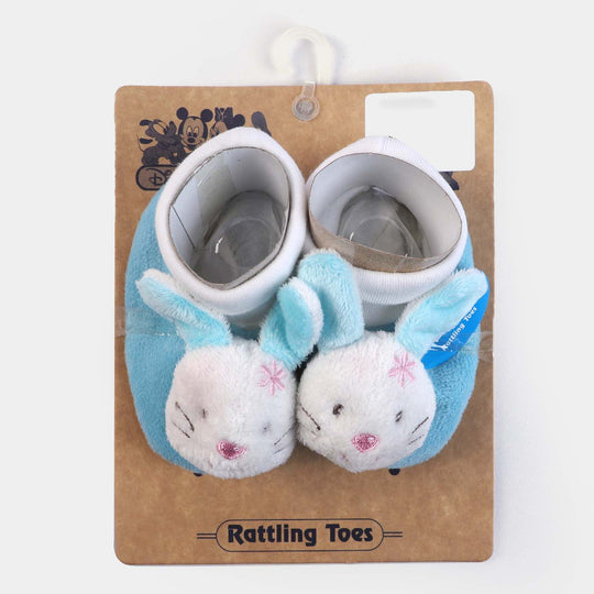 Rattle Shoes For Infant | SKY BLUE