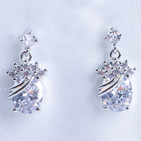 Jewelry Zircon Earring For Girls