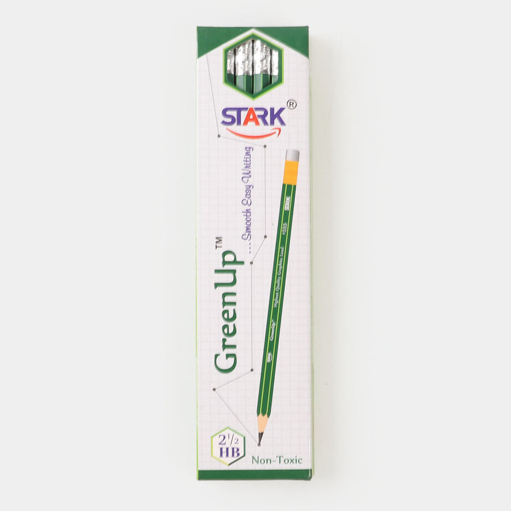 Green Up Pencil With Eraser