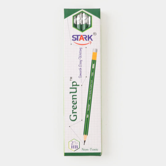 Green Up Pencil With Eraser