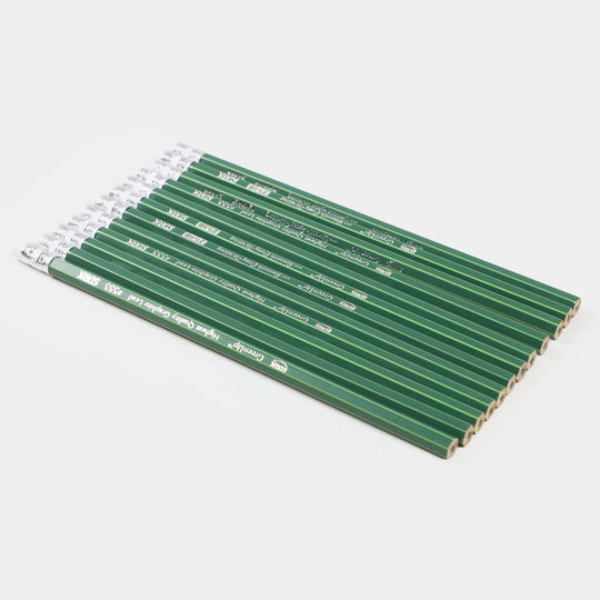 Green Up Pencil With Eraser