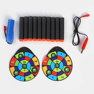 Automatic Soft Dart Target Toy For Kids