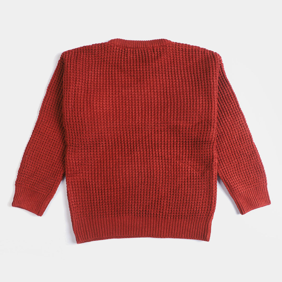 Boys Sweater BS-001-Red