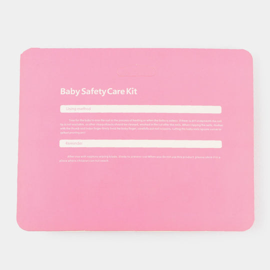 Baby First Care Grooming Set 4Pcs-Pink