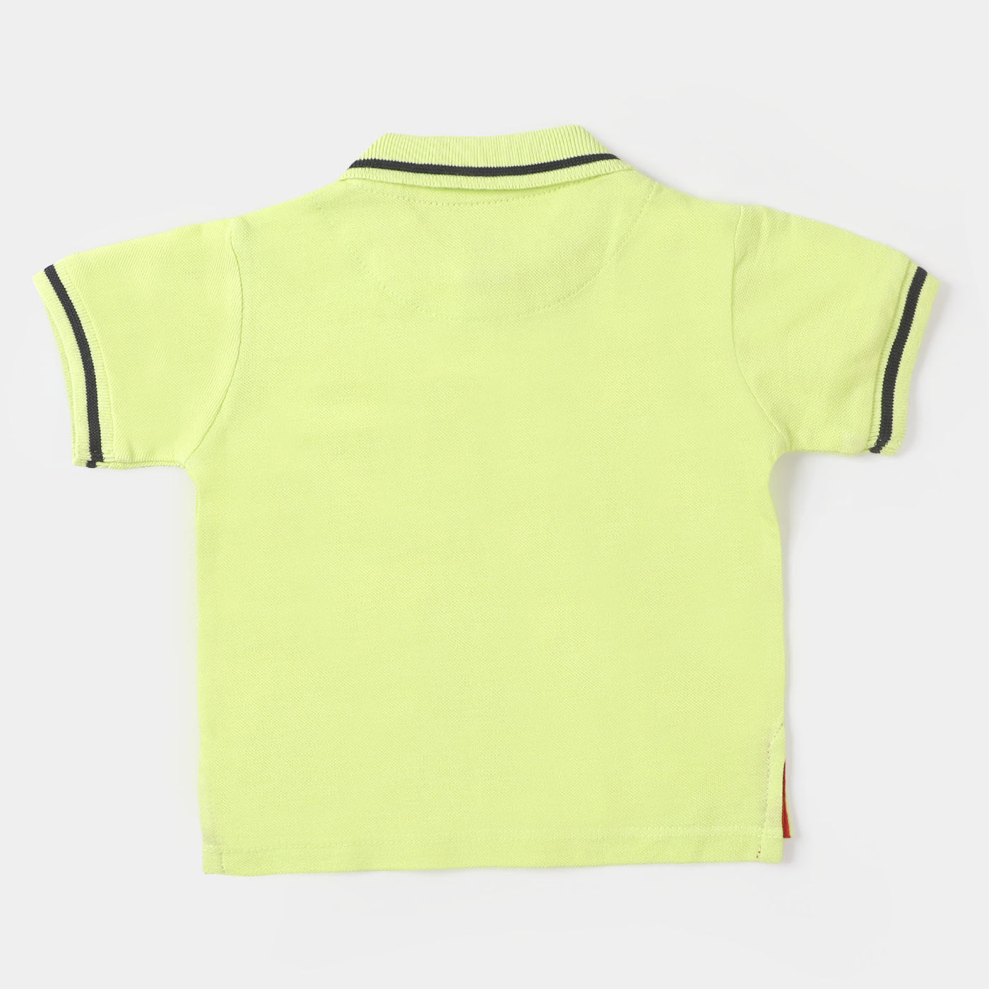 Infant Boys Cotton Polo T-shirt Ship - Sunny Lime