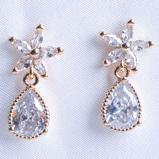 Jewelry Zircon Earring For Girls