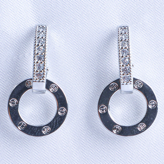 Jewelry Zircon Earring For Girls