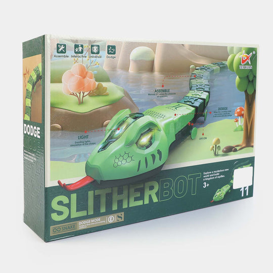 Assembled Slighter Bot/Snake Walking Toy For Kids