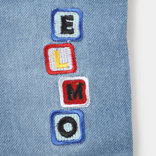 Infant Boys Denim Pant Elmo - Ice Blue