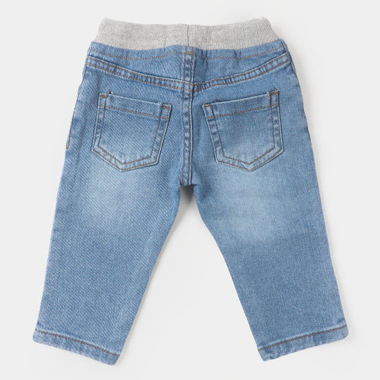 Infant Boys Denim Pant Elmo - Ice Blue