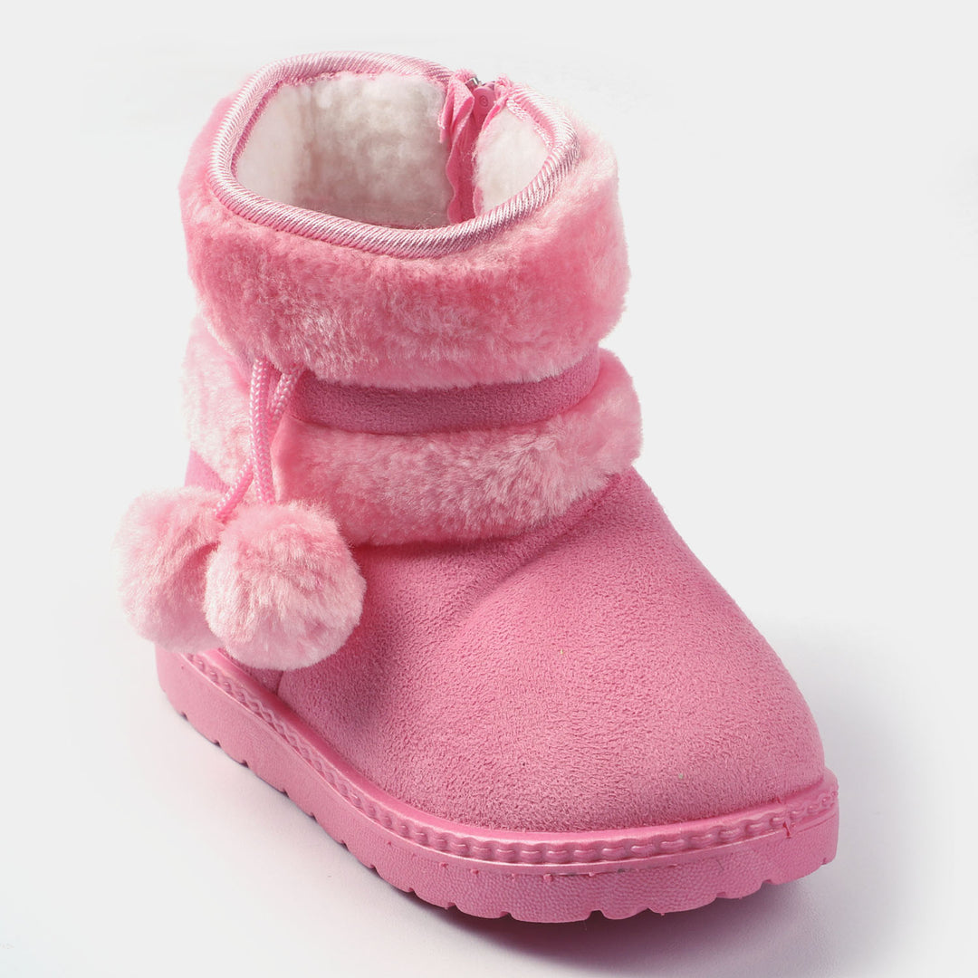 Girls Boots PS-04-Pink