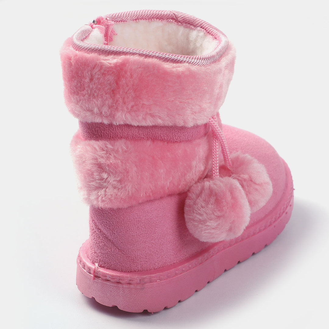 Girls Boots PS-04-Pink