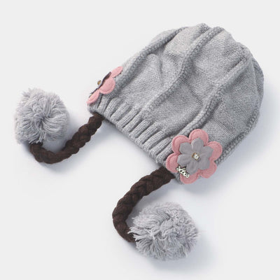 Woolen Cap 6M+ | GRAY