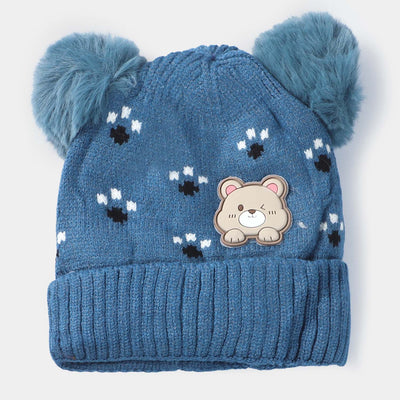 Woolen Cap 9M+ | Blue