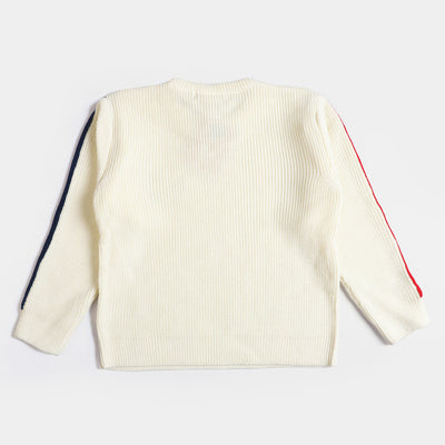 Boys Sweater BS-006-Off-White