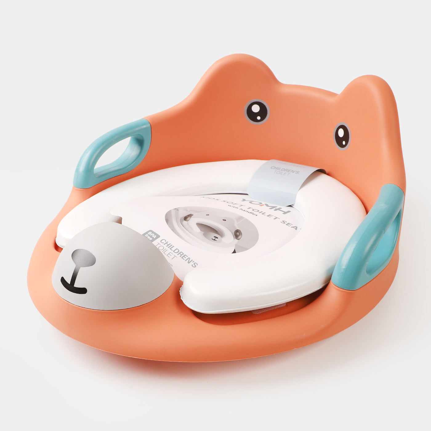 Kids Bear Soft Toilet Seat | ORANGE