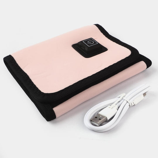 Portable Bottle Warmer Bottle Milk Heating Cover-Pink