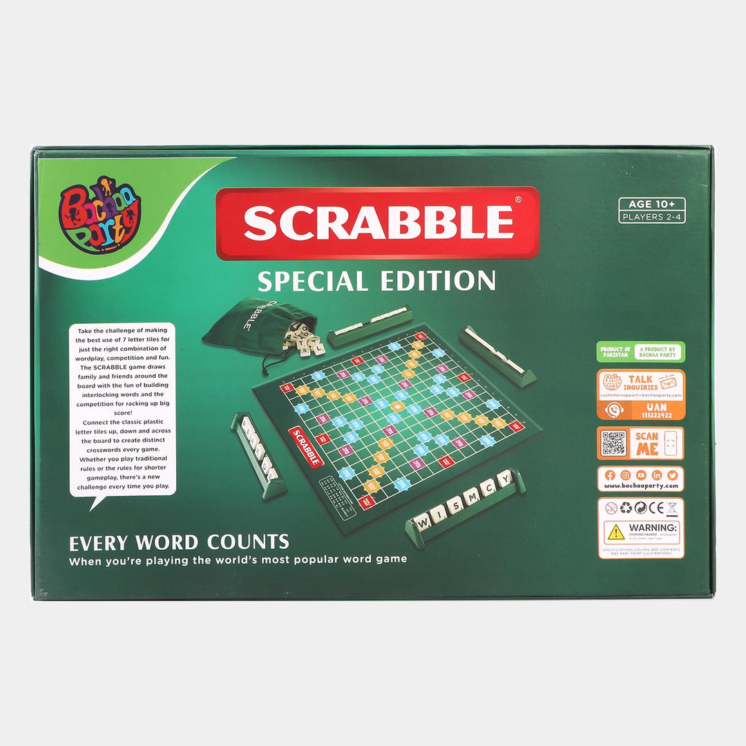 Scrabble Board Game For Kids