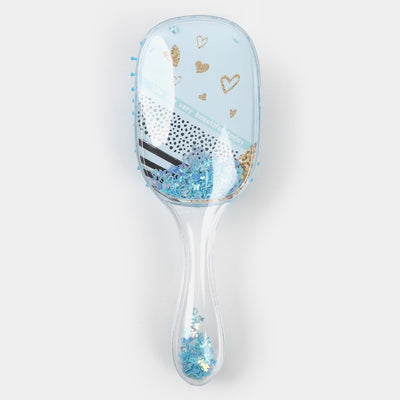 TRANSPARENT GLITTER HAIR BRUSH FOR Kids