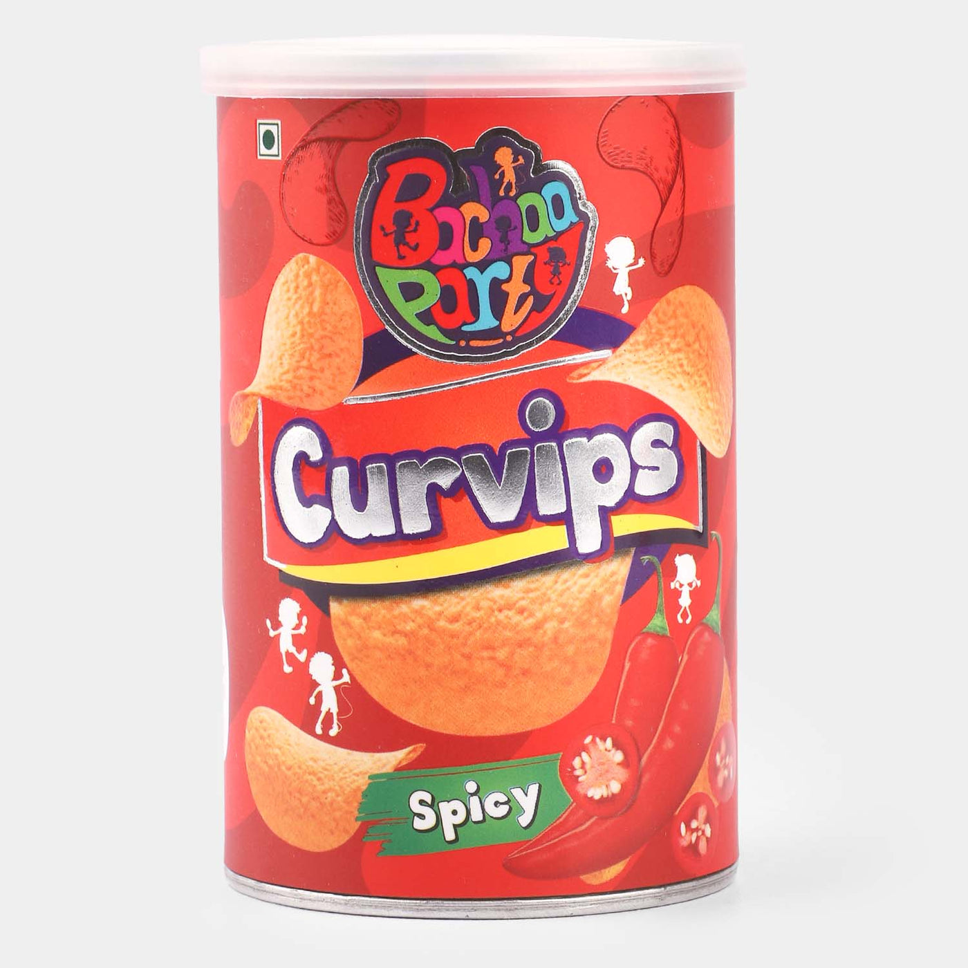 Bachaa Party Curvips Spicy Potato Chips