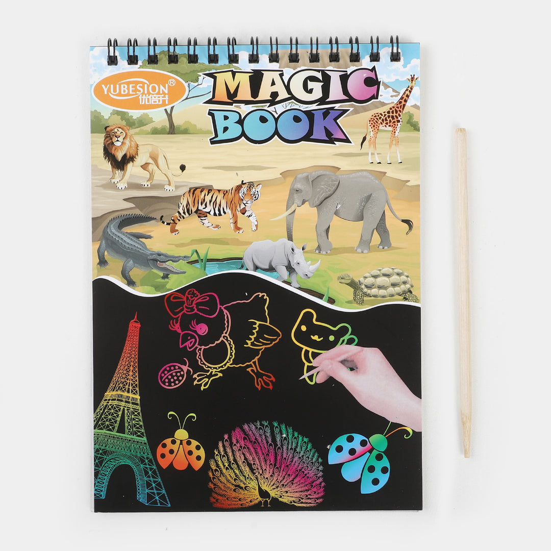 Scratch Sketch Book Medium For Kids