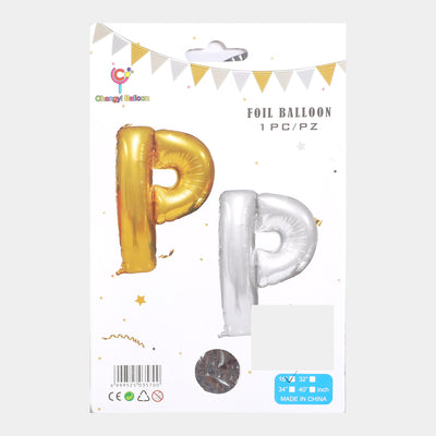 1PC Decoration Alphabet Balloon | 16 Inches|(P)
