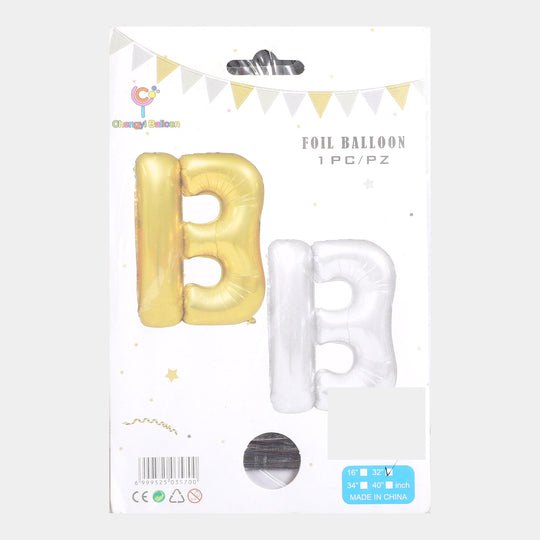 1PC Decoration Alphabet Balloon | 32 Inches|(B)