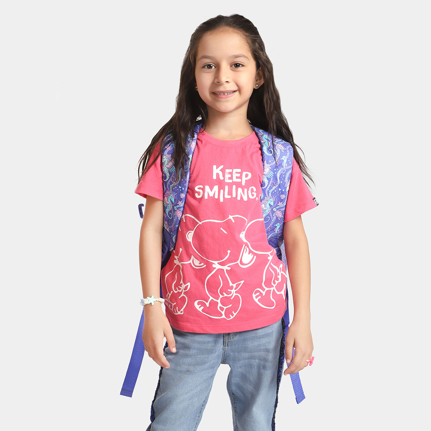 Smiggle Printed School Backpack