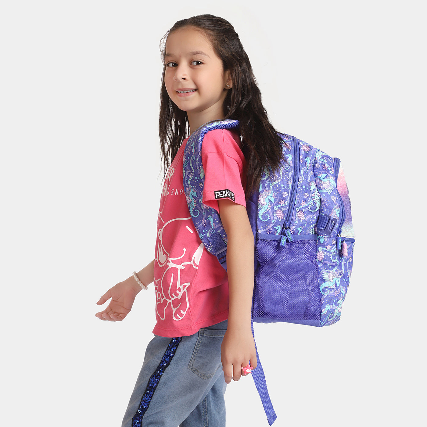 Smiggle Printed School Backpack