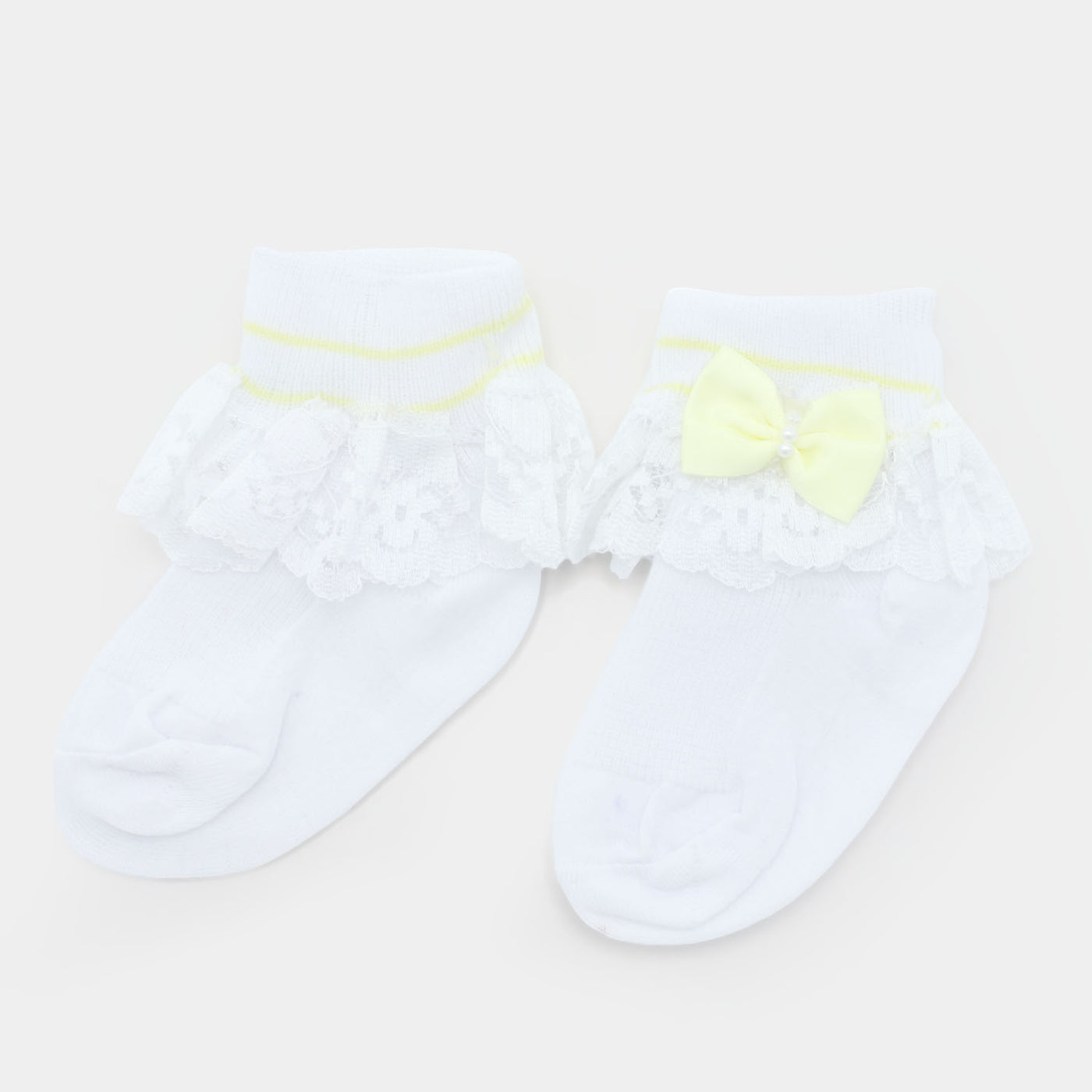 Baby Cotton Lace Frill Socks | 4M+