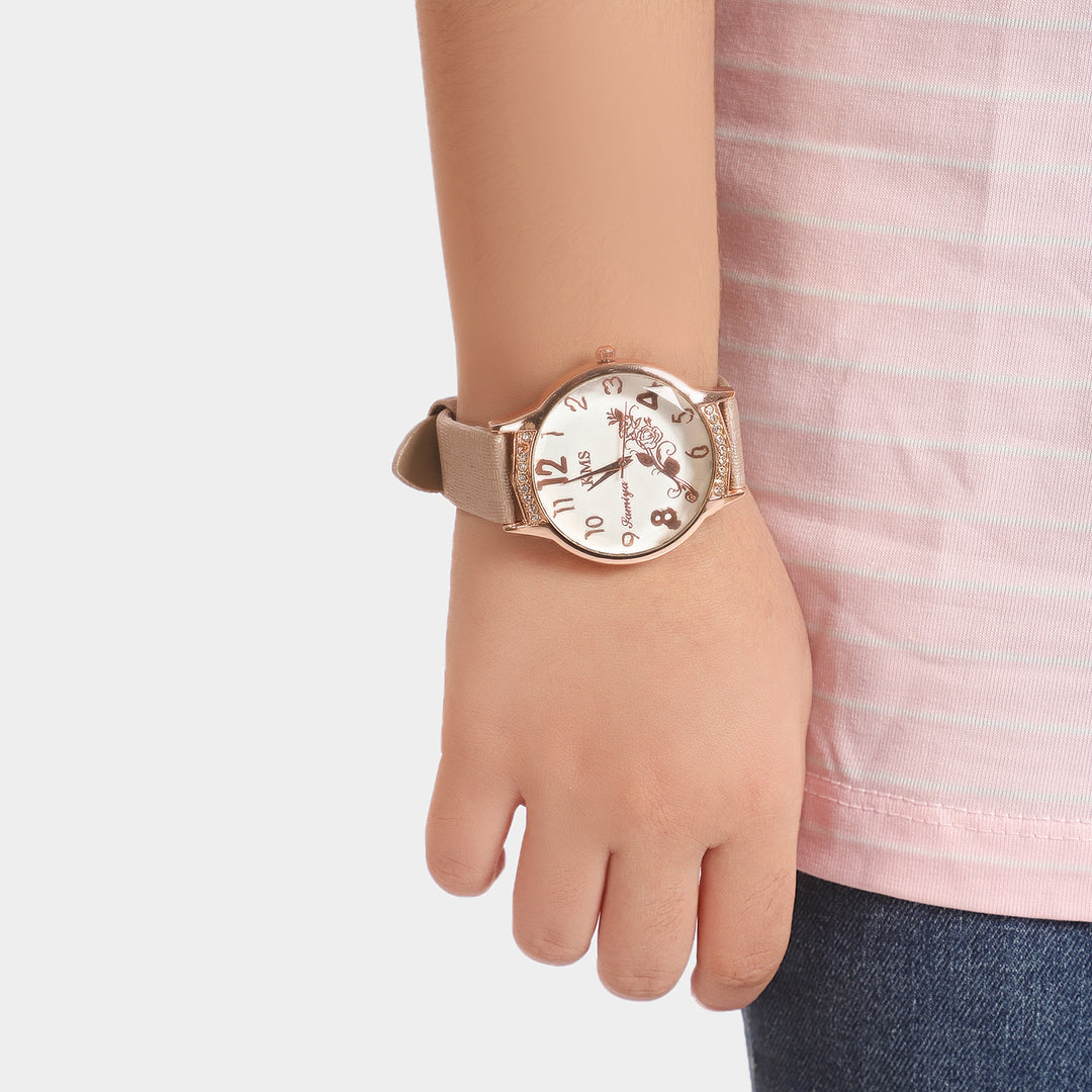 Elegant Analog Wrist Watch For Girls