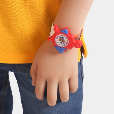 Character Slap Band Silicon 3D Wrist Watch