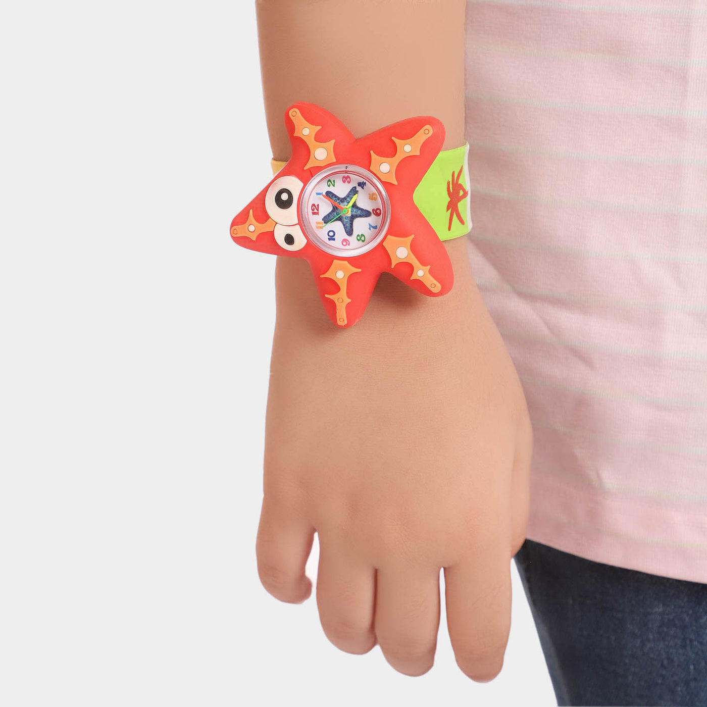 Character Slap Band Silicon 3D Wrist Watch