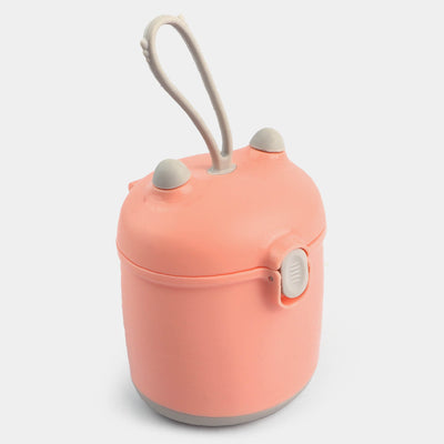 Portable Milk Powder Container | Peach