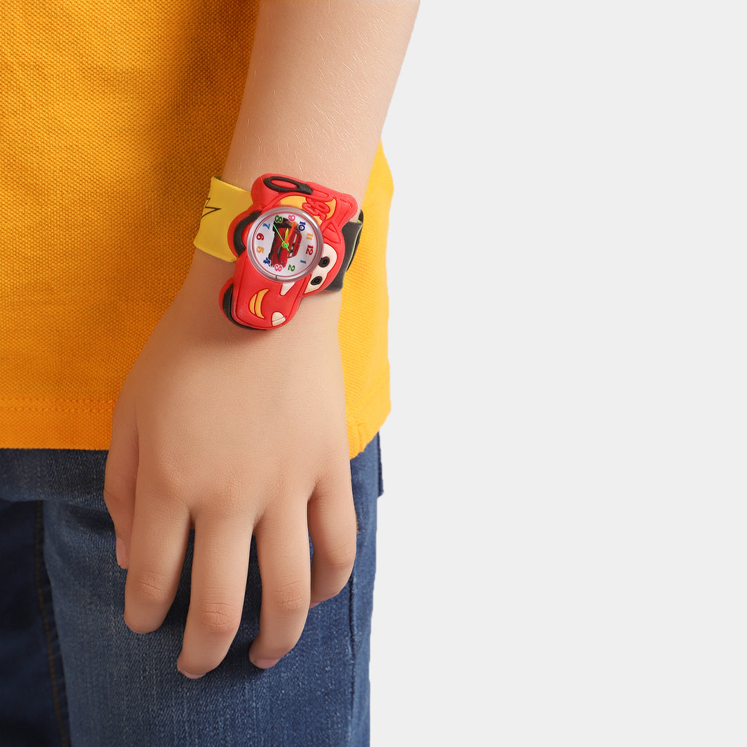 Character Slap Band Silicon 3D Wrist Watch