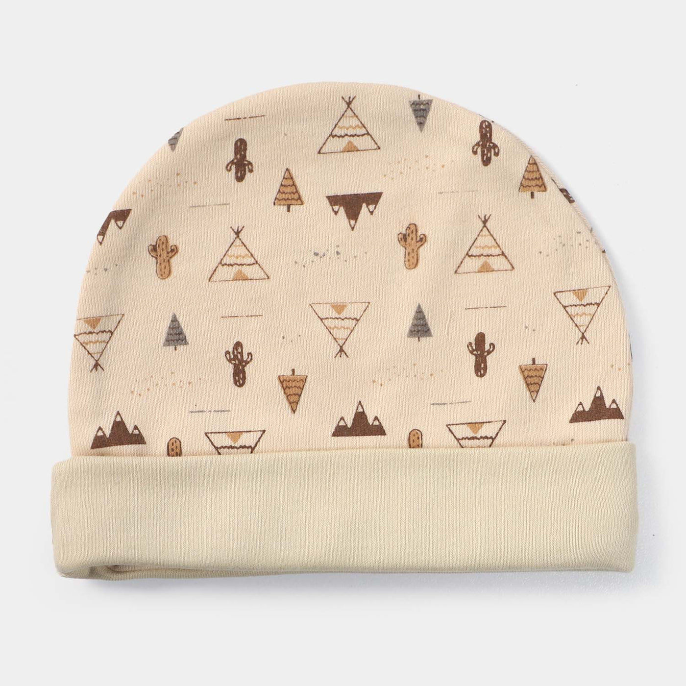 Cap Triangle Print D-Skin | 0-3M