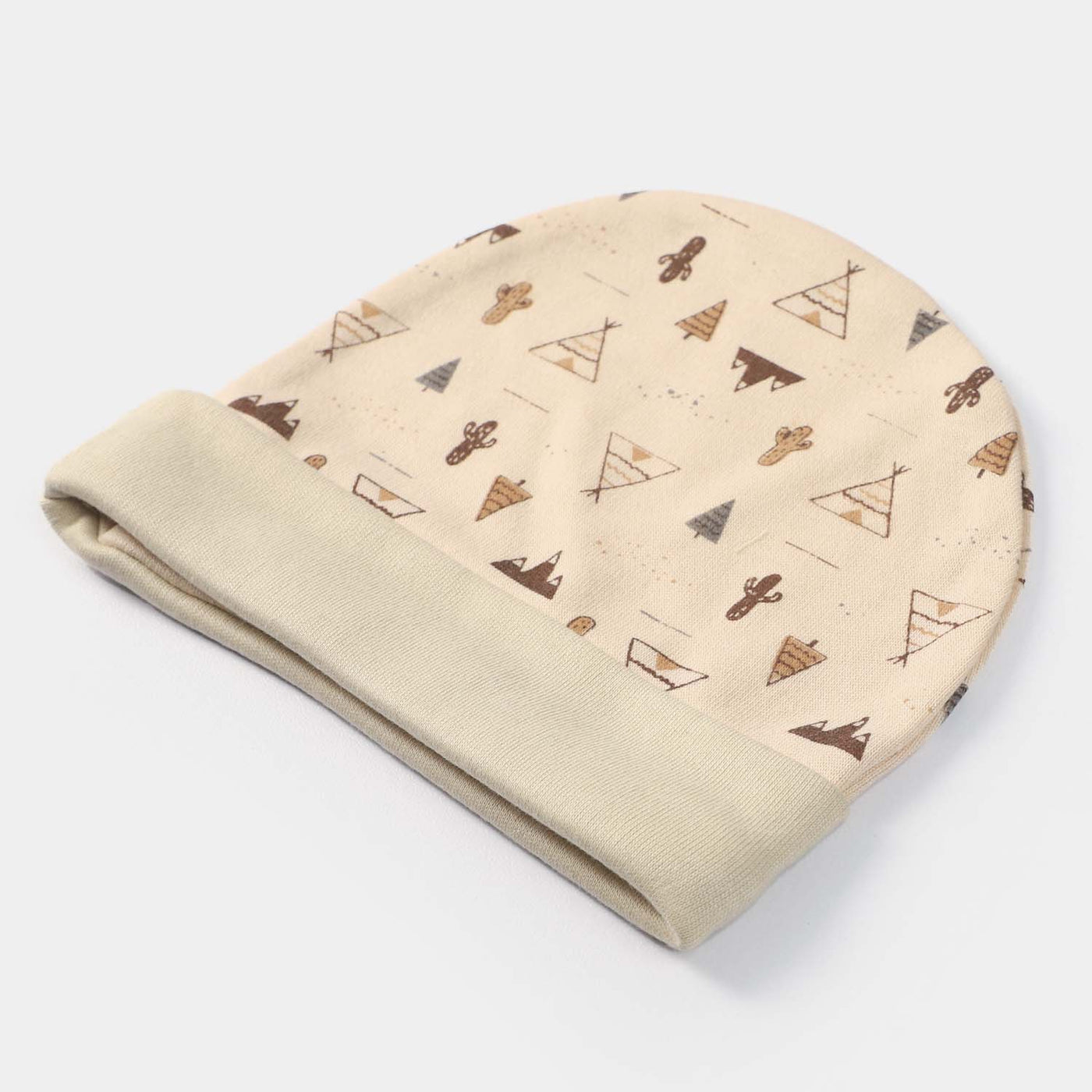 Cap Triangle Print D-Skin | 0-3M