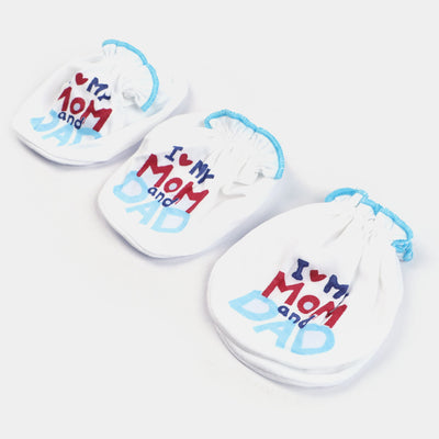 Little Baby Cap Mitten Bootie Set