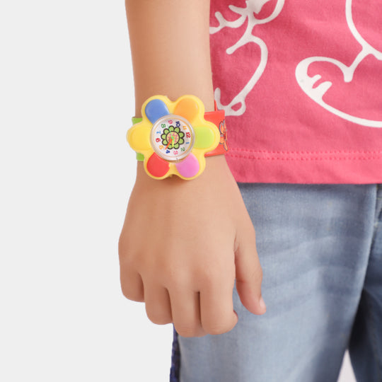 Character Slap Band Silicon 3D Wrist Watch