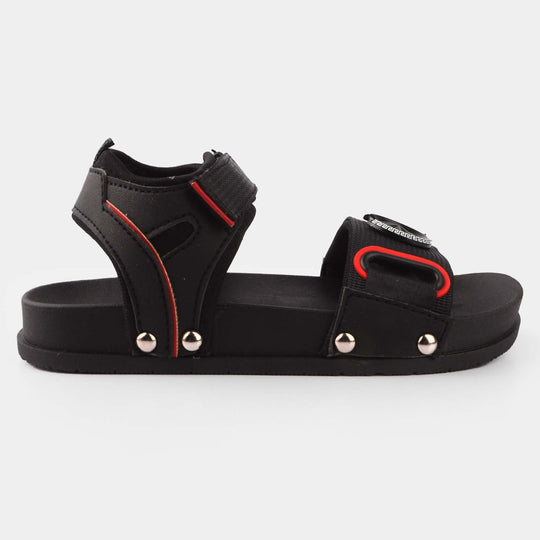 Boys Sandal BR-004-Black/Red